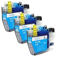 【新品未使用未開封】ブラザー　Brother　インク　LC3119 4色セット brother - brother LC3119-4PK 純正インク4色 3個セット 【新品